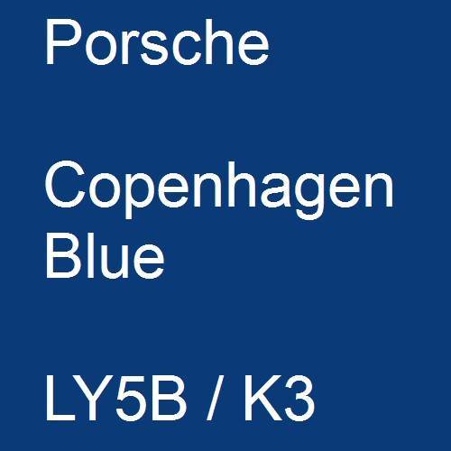 Porsche, Copenhagen Blue, LY5B / K3.